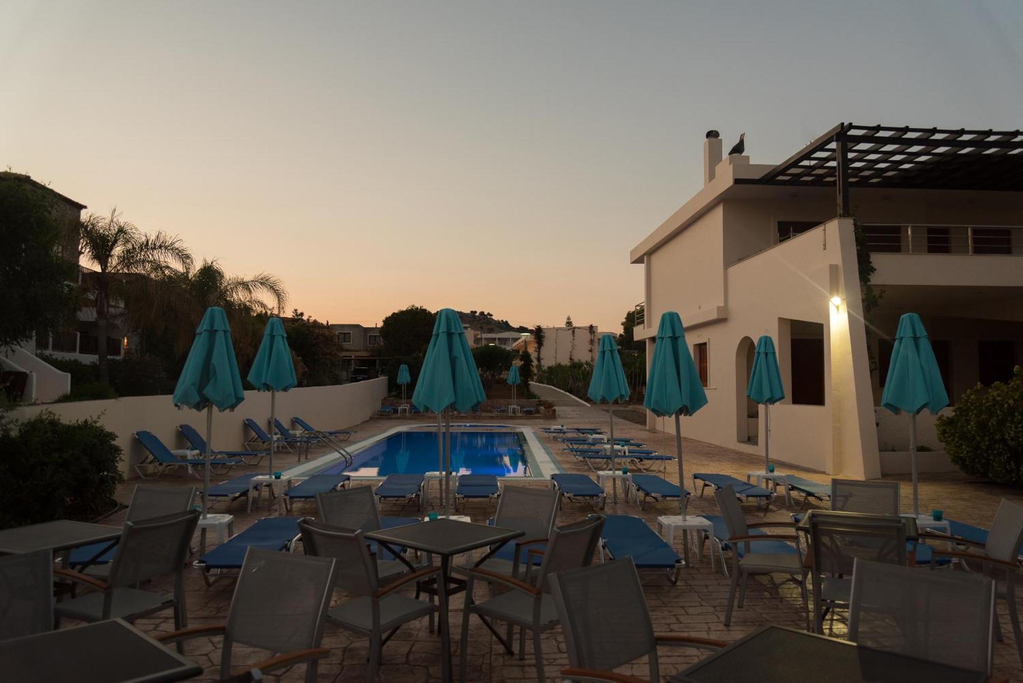 Amaryllis Front Beach Hotel Lardos Exterior foto