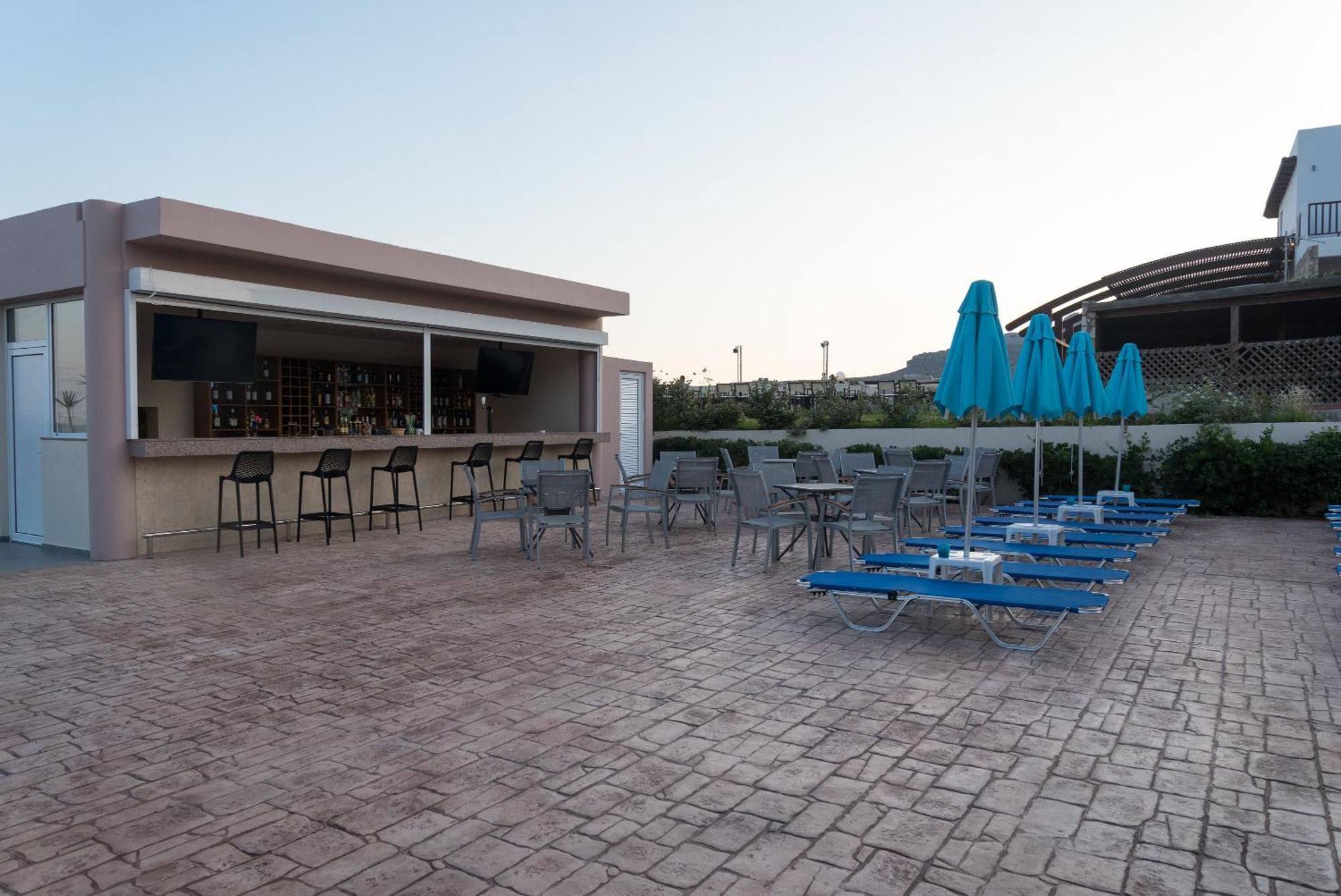 Amaryllis Front Beach Hotel Lardos Exterior foto
